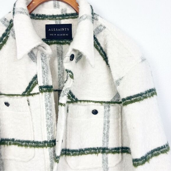 ALLSAINTS Monica Checked Woven Shirt - Picture 6 of 10